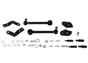 SuperPro Extended Heavy Duty Quick Disconnect Front Sway Bar Link Set for 2018 Jeep Wrangler Rubicon & 2020 Jeep Gladiator Altitude - TRC4314