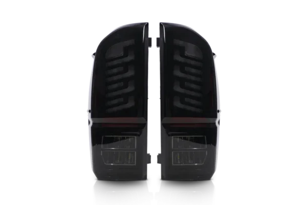 Attica 4x4 Black Smoke Lens Rogue Series Tail Lights for 2016-2023 Toyota Tacoma
