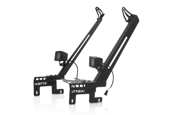 Attica 4x4 Frontier Series Light Mount Brackets for 2020-2024 Jeep Gladiator JT