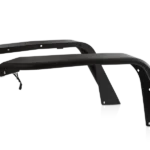 Attica 4x4 Standard Version Terra Series Front Fender Flares for 2018-2024 Jeep Wrangler JL