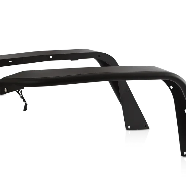 Attica 4x4 Standard Version Terra Series Front Fender Flares for 2018-2024 Jeep Wrangler JL