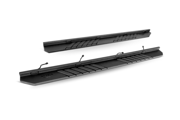 Attica 4x4 Super Crew Frontier Series Running Boards for 2015-2024 Ford F-150
