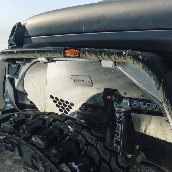 Attica 4x4 Terra Series Inner Aluminum Fenders for 2018-2024 Jeep Wrangler JL
