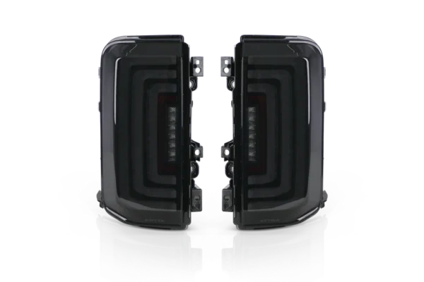 Attica 4x4 Black Smoke Lens Rogue Series Tail Lights for 2021-2025 Ford Bronco