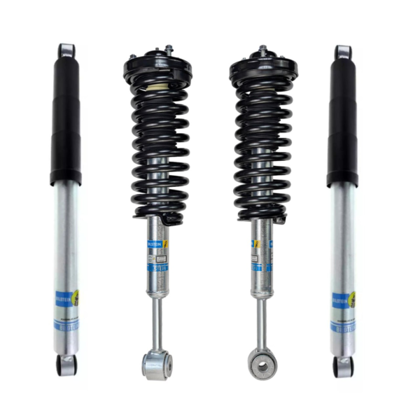 RCD-Bilstein 5100 4-6 Lift Front Assembled Coilovers with OE Springs and 3-4 Rear Lift Shocks for 2004-2008 Ford F-150 4WD