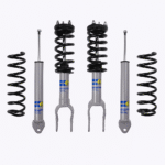 Bilstein 5100 0.4-1.75 Front Lift Assembled Coilovers with OE Replacement Coils and Rear Shocks with Rear Coils for 2011-2015 Jeep Grand Cherokee WK2