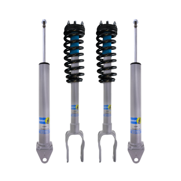 Bilstein 5100 Front 0.5-1.6 Assembled Coilovers,0-1 Rear Lift Shocks for 2011-2015 Dodge Durango