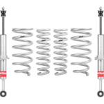 Eibach Stage 1 PRO-TRUCK 1.8 Front Lift Coilovers and 1.0 Rear Lift Shocks with Rear Springs for 2007-2022 Toyota Sequoia SUV 5.7L 4WD XK60