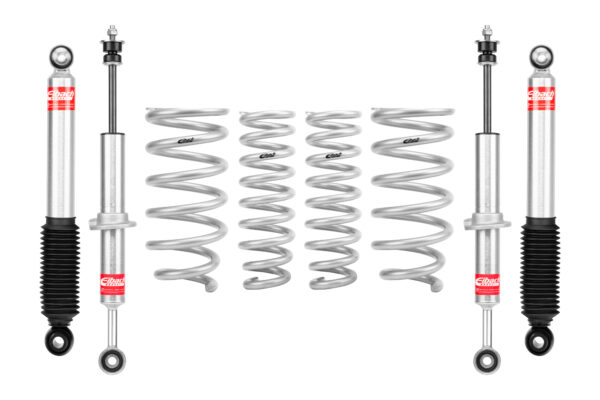Eibach Stage 1 PRO-TRUCK 1.8 Front Lift Coilovers and 1.0 Rear Lift Shocks with Rear Springs for 2007-2022 Toyota Sequoia SUV 5.7L 4WD XK60