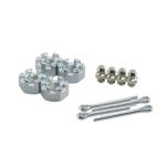 Synergy Drag Link and Tie Rod End Replacement Hardware Kit 5/8" Front for 2007-2018 Jeep Wrangler JK -