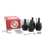 Synergy Adjustable Front Ball Joint Kit Knurled for 2007-2018 Jeep Wrangler JK/JKU -