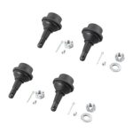 Synergy Heavy Duty Ball Joint Kit Front (2 Upper/2 Lower) for 2018+ Jeep Wrangler JL/JLU and 2020+ Gladiator JT -