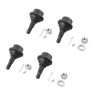 Synergy Heavy Duty Ball Joint Kit Front (2 Upper/2 Lower) for 2018+ Jeep Wrangler JL/JLU and 2020+ Gladiator JT -