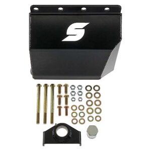 Synergy Steering Box Skid Plate with Sector Shaft Brace Front for 1997-2006 Jeep Wrangler TJ/LJ - Jan-74