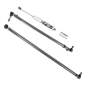 Synergy Steering Stabilizer Dual Tie Rod Mount Fox IFP Front for 2005+ Ford Super Duty F-250/F-350 -