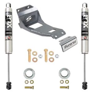 Synergy Dual Steering Stabilizer Kit Front with Fox IFP for 2014+ Ram 2500/3500 -