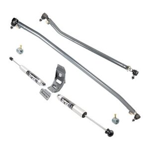 Synergy Heavy Duty Front Steering Kit Dual Stabilizer for 2014+ Ram 2500/3500 -