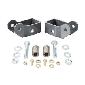 Synergy Front Lower Shock Extension Brackets for 2018+ Jeep Wrangler JL/JLU
