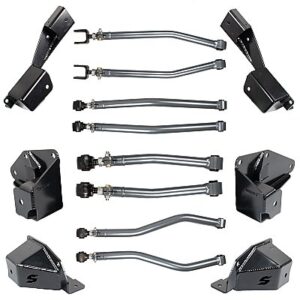 Synergy High Clearance Long Arm Upgrade Kit 3" Lift Front & Rear for 2018+ Jeep Wrangler JL/JLU - Jan-24