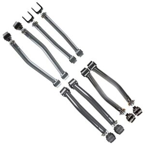 Synergy Adjustable Control Arm Kit 0-6" Lift Front/Rear for 2018+ Jeep Wrangler JL/JLU - Feb-50