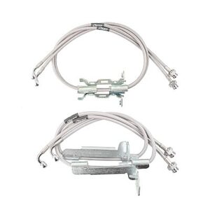 Synergy Stainless Braided Brake Line Kits Front and Rear 0-4.5" Lift for 2018+ Jeep Wrangler JL/JLU -