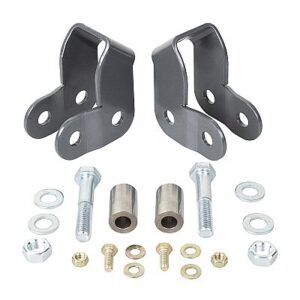 Synergy Rear Lower Shock Relocation Brackets for 2020+ Jeep Gladiator JT - Jan-76