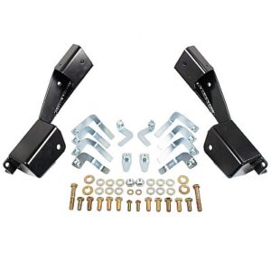 Synergy High Clearance Front Long Arm Brackets Front for 2018+ Jeep Wrangler JL/JLU