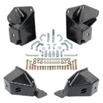 Synergy High Clearance Rear Long Arm Brackets for 2018+ Jeep Wrangler JL/JLU - Apr-92