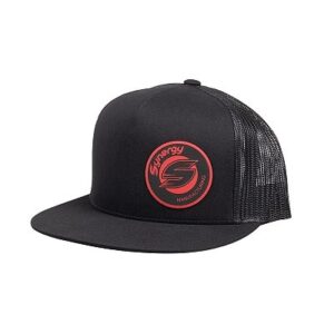 Synergy Trucker Snap Back Hat - Black & Red