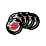 Synergy Round Sticker Pack (5) Black/White for All Vehicles All Years -