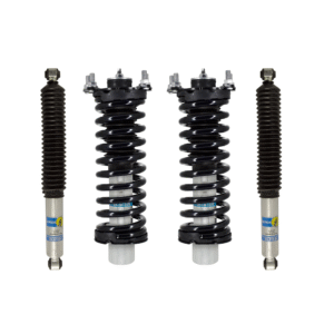 Bilstein 5100 1-2.5 Front Lift Assembled Coilovers and 0-1 Rear Lift Shocks for 2002-2012 Jeep Liberty