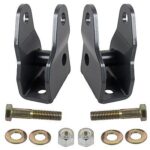 Synergy Front Lower Shock Extension Brackets for 2007-2018 Jeep Wrangler JK - 8015