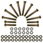 Synergy Lower Control Arm & Track Bar Hardware Kit Front and Rear for 2007-2018 Jeep Wrangler JK - 8050
