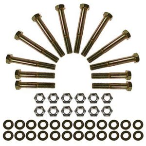 Synergy Lower Control Arm & Track Bar Hardware Kit Front and Rear for 2007-2018 Jeep Wrangler JK - 8050