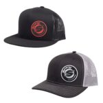 Synergy Trucker Snap Back Hat Adjustable Black & Red One Size -