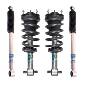 Bilstein 5100 0-1.8 Front Lift Assembled Coilovers with OE Replacement coils and 0-1 Rear Shocks for 2007-2014 Chevy-GMC Suburban
