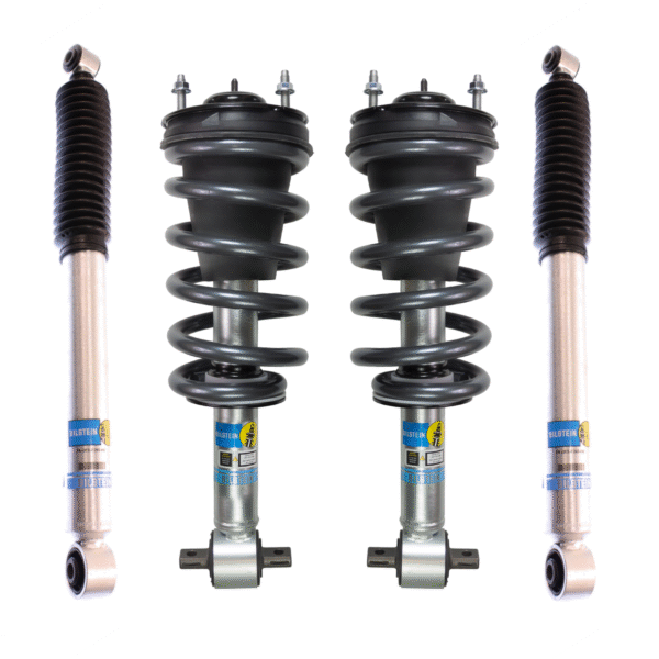 Bilstein 5100 0-1.8 Front Lift Assembled Coilovers with OE Replacement coils and 0-1 Rear Shocks for 2007-2014 Chevy-GMC Suburban