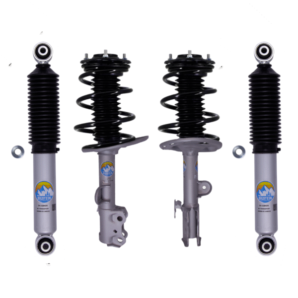 Bilstein B8 TerraSport 1 Front Lift Assembled Coilovers and 1 Rear Lift Shocks for 2013-2018 Toyota RAV4