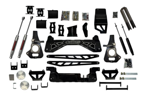 McGaughy's Premium 7"-9" Lift Kit for 2002-2010 GM 3500 (#52059)