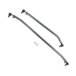 Synergy Front Steering Kit Drag Link and Tie Rod for 2007-2018 Jeep Wrangler JK