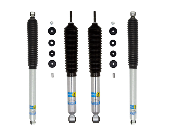 Bilstein 5100 2-2.5 Front, 0-1 Rear Lift Shocks for 2017-2025 Ford F-350 4WD