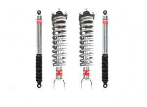 Eibach 2 Front Lift Pro-Truck Assembled Coilovers and 0-1.5 Rear Lift Sport Shocks for 2019-2025 Ram 1500 4WD
