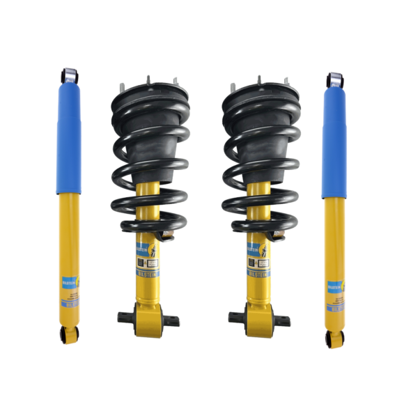 Bilstein 4600 Front Assembled Coilovers and Rear Shocks for 2015-2020 Chevy Tahoe 2WD-4WD