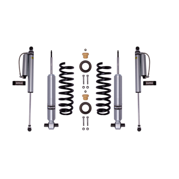 Bilstein B8 6112 0.4-2.4 Front Lift and B8 5160 0-2 Rear Lift Shocks for 2021-2025 Ford F-150