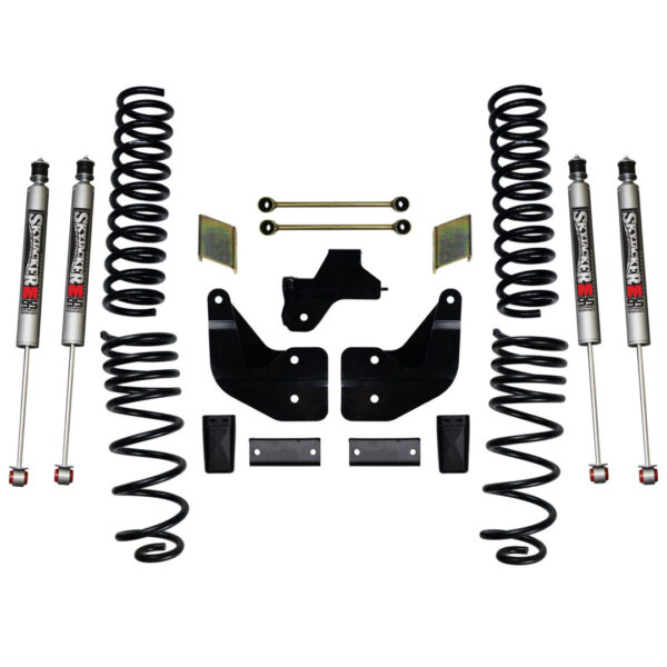 Skyjacker 4.0" Coils and Spacers. Lift Kit with M95 Shocks for 2019-2021 Ram 2500