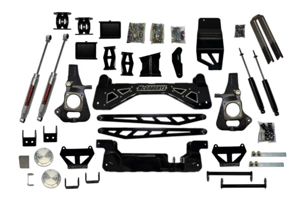 McGaughy's Premium 7"-9" Lift Kit for 2002-2010 GM 2500 (#52056)