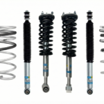 Bilstein B8 5100 1-2.5" Front Lift Assembled Coilovers with 0-1.5" Rear Lift Shocks and Coils for 2024-2025 Toyota Tacoma 4WD