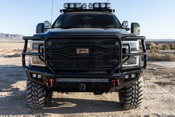 Body Armor 2017-2022 Ford F-250/f-350/f-450/f-550 Super Duty Ambush XT Front Bumper (Non-Winch) - BOD-FD-20341
