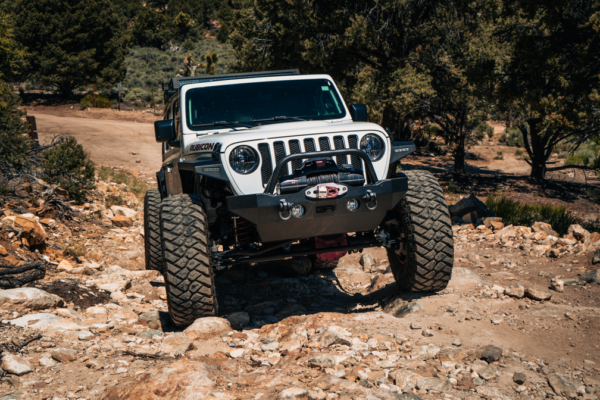 Body Armor 2018-2026 Jeep Wrangler JL && Gladiator JT Tube Grill Guard (Bolt On) - BOD-JL-5124