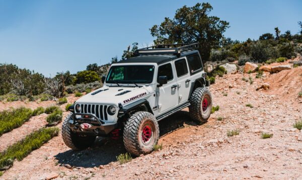 Body Armor 2018-2026 Jeep Wrangler JL 4 Door Rockcrawler Side Steps - BOD-JL-4121